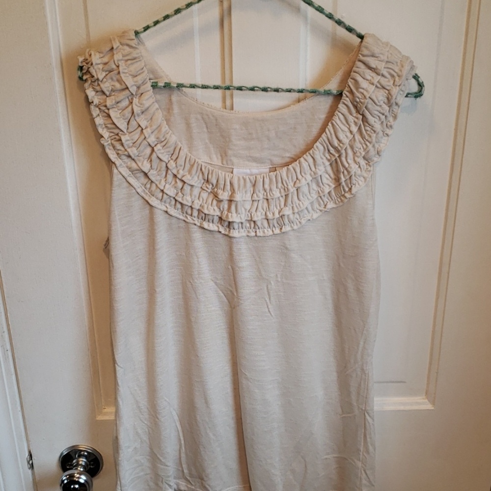 Cream Tank